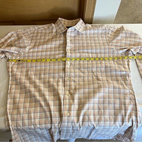 Royal classic men’s long sleeve button down plaid dress shirt 16? - Picture 7 of 7